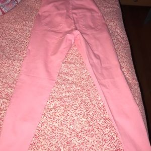 Baby pink High Waisted Pants